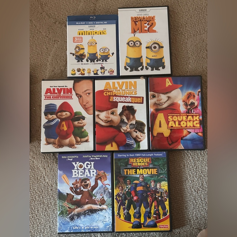 7 DVDs